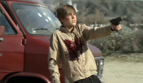 pics of justin bieber getting shot on csi. Bieber dies (on CSI) for out